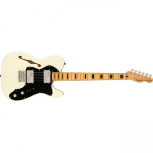 FENDER SQUIER CLASSIC VIBE '70S TELECASTER THINLINE MN OLYMPIC WHITE