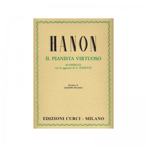 C. L. HANON - IL PIANISTA VIRTUOSO - ED. CURCI - PIANOFORTE
