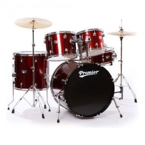 PREMIER OLIMPIC STAGE 20 6190WR-S BATTERIA ACUSTICA RED WINE