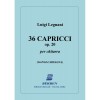 36 CAPRICCI OP 20 - LUIGI LEGNANI - SPARTITI CHITARRA CLASSICA