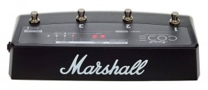 MARSHALL PEDL91009 4-WAY CODE FOOTSWITCH