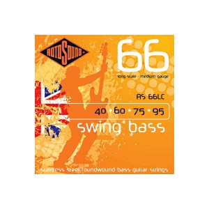 ROTOSOUND RS66LC STAINLESS STEEL ROUNDWOUND BASS GUITAR STRINGS